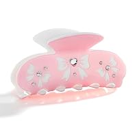 Amazon.co.jp: TOVABA べっ甲爪ヘアクリップ 女性用 - 光沢のある